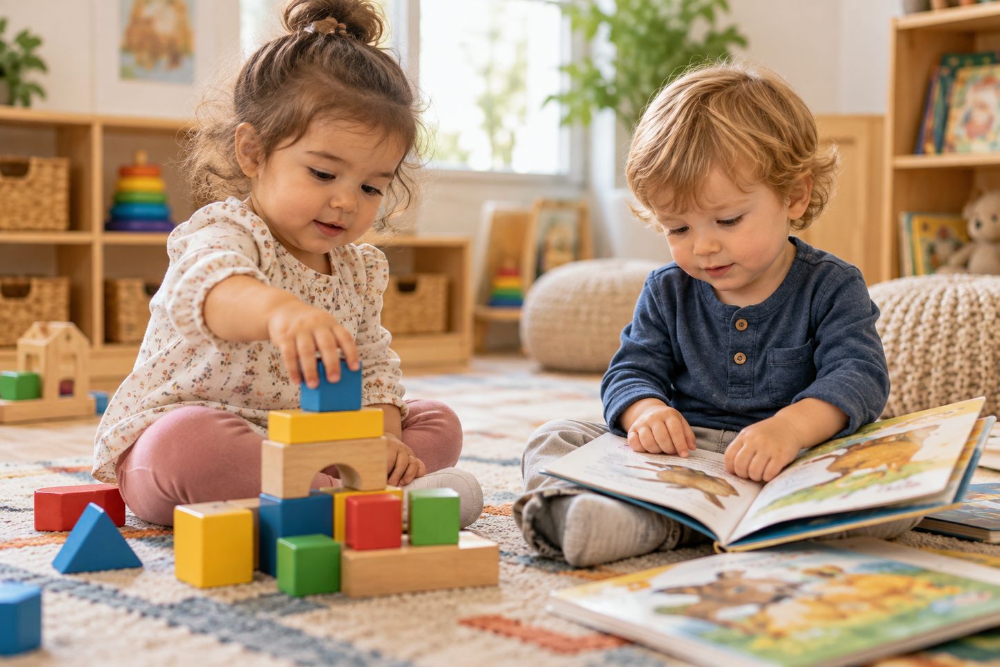 Illustrative childcare activity photograph